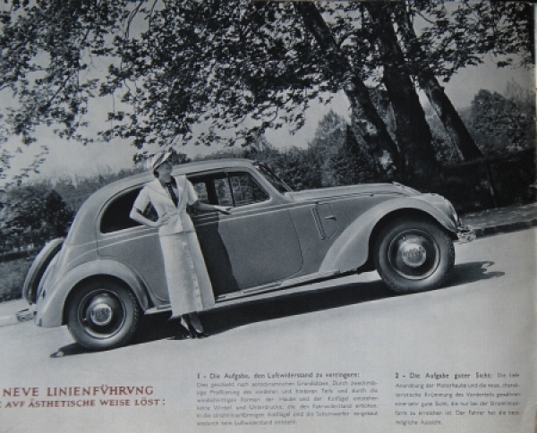 Fiat 1500 Modelprogram 1938 Carbrochure (7839)