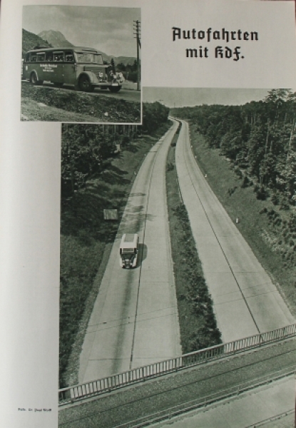 Volkswagen KdF "KdF Urlaub" 1939 Society-Magazine (7516)