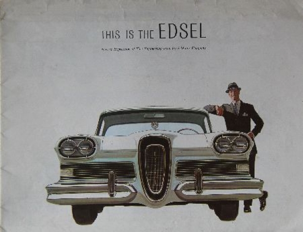 Edsel Ford Modelprogram 1957 Carbrochure (7870)