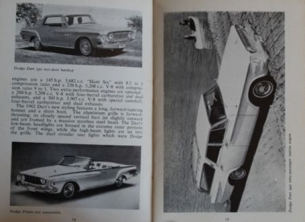 "American Cars" Automobil-Year-Catalog 1962 (1670)
