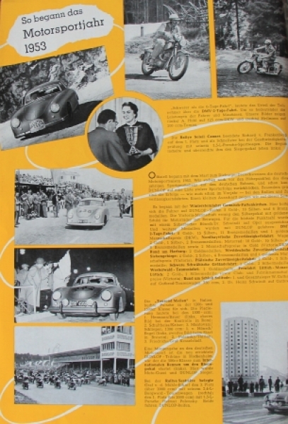 "Die Dunlop Spur" Factory-Magazine 1953 (7941)