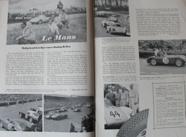 "Die Dunlop Spur" Factory-Magazine 1953 (7941)