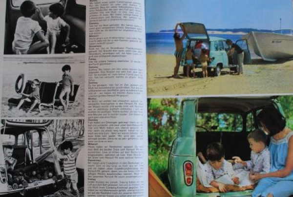 Renault 4 Modelprogram 1963 Carbrochure (2110)