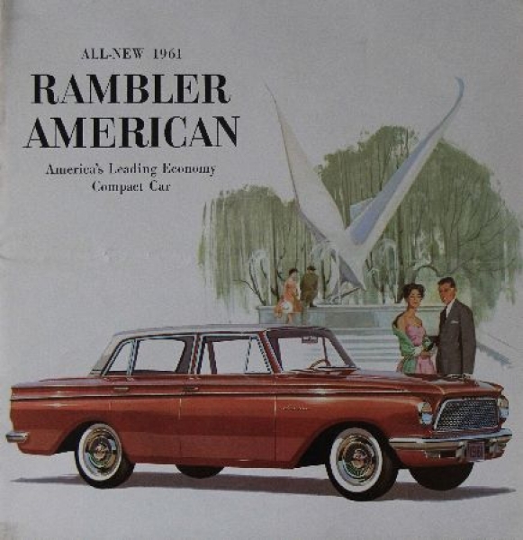 American Motors Rambler American Modelprogram 1961 Carbrochure  (8035)