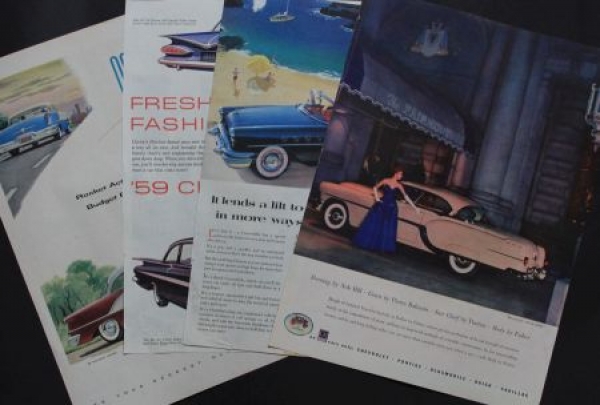 Chevrolet Oldsmobile Buick 4 advertising 1953-1959 (1141)