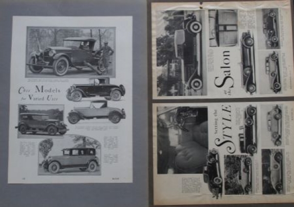 Packard Chrysler Kissel 6 Automobile-Advertising 1925 (1152)