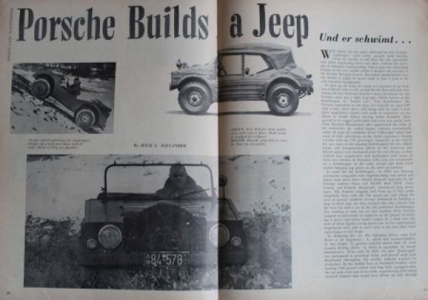 "Sports Cars illustrated" Motorracing-Magazine 1956 (7116)