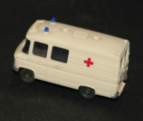 Wiking Mercedes-Benz L 406 Ambulance 1970 Plasticmodel (1642)