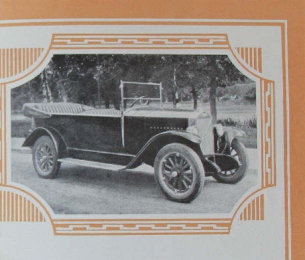 Volvo Modelprogram 1927 Carbrochure (7349)