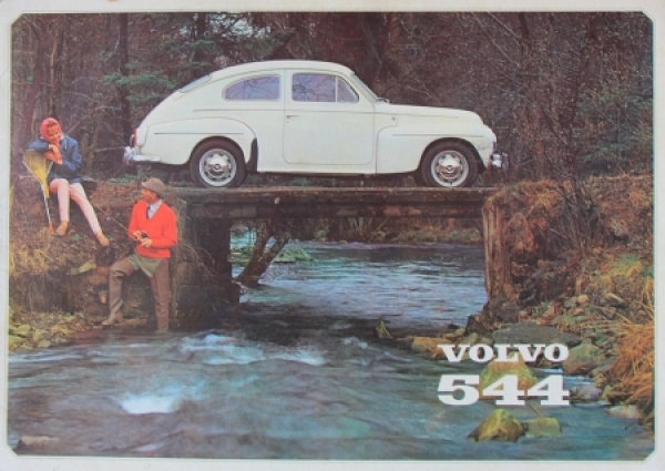 Volvo 544 Modelprogram 1964 Carbrochure (7351)