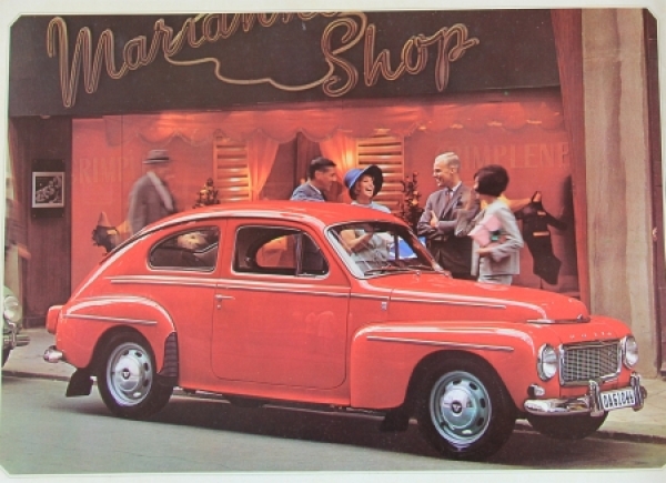 Volvo 544 Modelprogram 1964 Carbrochure (7351)