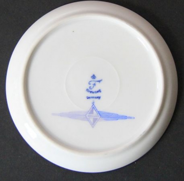 Borgward Coaster 1958 Fuerstenberg Porcelain with Carmotive (8106)
