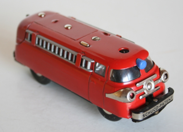 Schuco Varianto Elektro Firebrigade 1955 Tinomdel with frictiondive (1830)