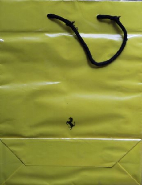 Ferrari Bag 1990 with Logo paper with plastic (1835)