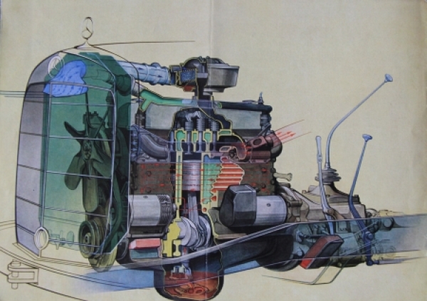 Mercedes-Benz LA 311 Modelprogram 1951 Truckbrochure (8847)