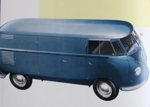 Volkswagen T1 Transporter Modelprogram 1958 Carbrochure-Map with 3 brochures (7034)