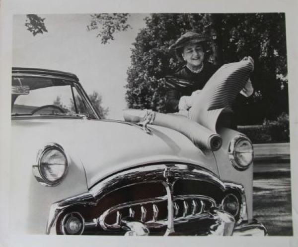 Packard Convertible 1951 with Stylistin Dorothy Draper Factoryphoto (8217)
