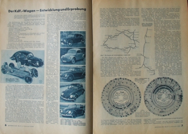Volkswagen "Energie" Technical Magazine 1939 with VW-KdF Story (9624)