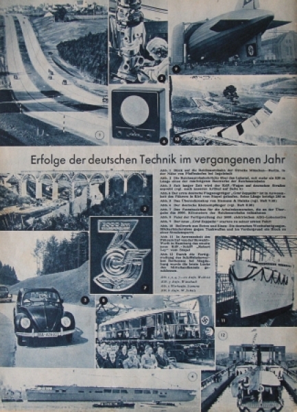 Volkswagen "Energie" Technical Magazine 1939 with VW-KdF Story (9624)