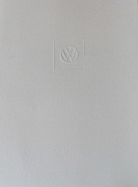Volkswagen Document 100.000 KM 1957 with VW-Letter and map (8245)