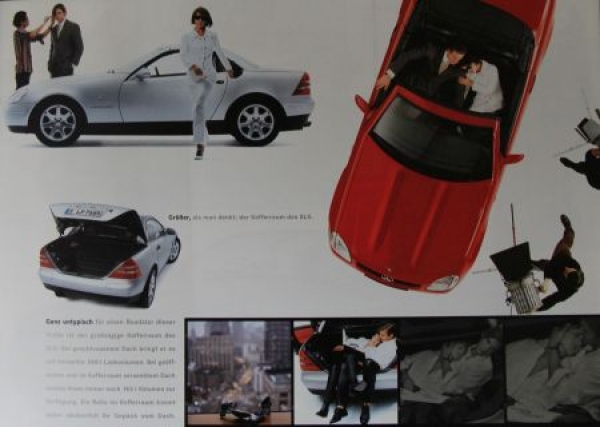 Mercedes-Benz SLK Modelprogram 2000 Carbrochure (8267)