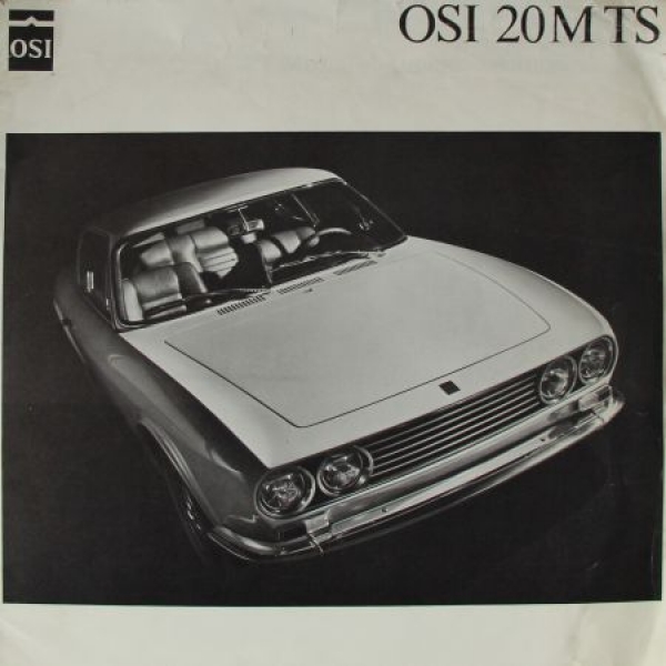 OSI Ford 20M TS Modelprogram 1967 Carbrochure (8310)