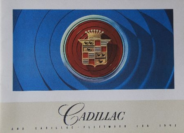 Cadillac Modelprogram 1942 Carbrochure (8304)
