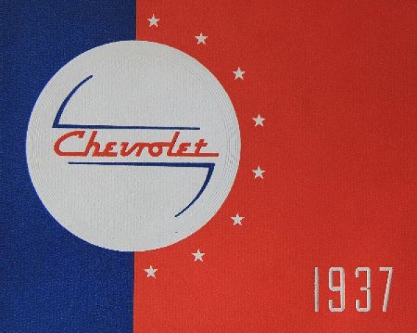 Chevrolet Modelprogram 1937 Carbrochure (8340)