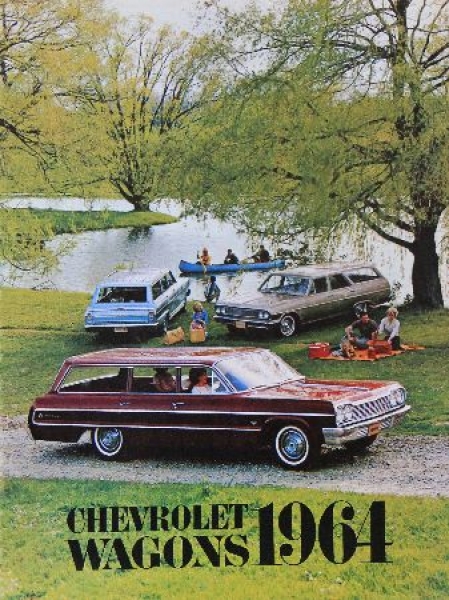 Chevrolet Modelprogram 1964 Carbrochure (8382)