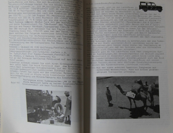 Daerr "Trans Sahara - Ausruestung und Durchfuehrung" Dessert-Traveljourney 1976 (8394)