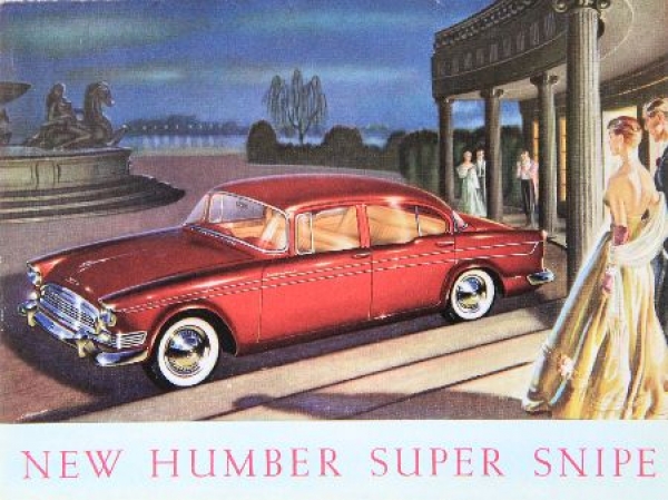 Humber Super Snipe II Modelprogram 1959 Carbrochure (8420)