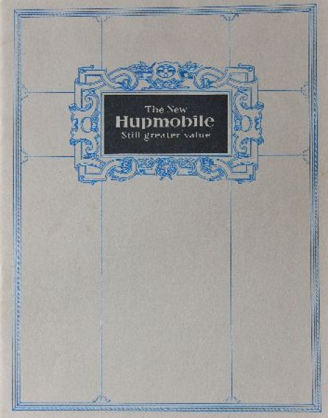 Hupmobile Modellprogramm 1914 Automobilprospekt (8422)