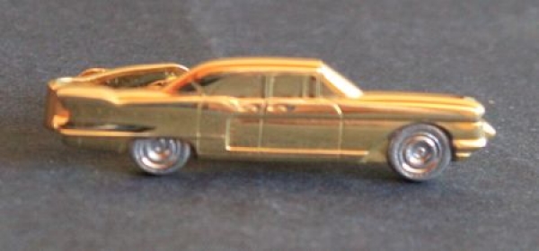 Cadillac stickpin Eldorado 1955 goldplated (7183)