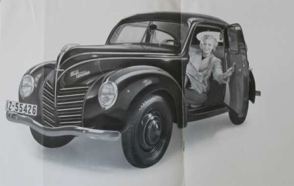 Ford Taunus Modelprogram 1939 Carbrochure (8489)