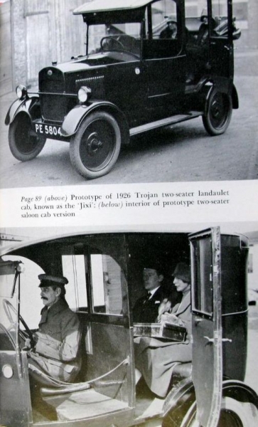 Georgano "A history of the London Taxicab" Taxi-History 1973 (8557)