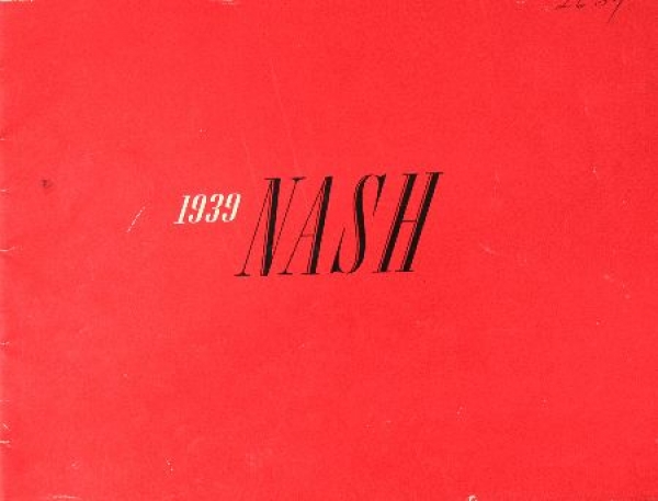 Nash Modelprogram 1939 Carbrochure (8534)