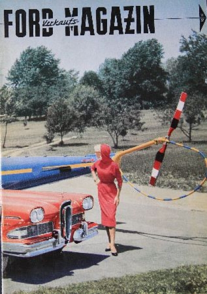 "Ford Verkaufsmagazin" Factorymagazine 1957 (8561)
