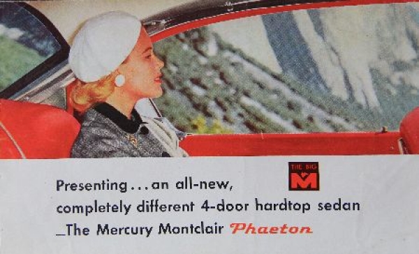 Ford Mercury Montclair Phaeton 1956 Carbrochure (8592)