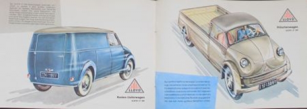 Lloyd Modelprogram 1953 Carbrochure (7316)