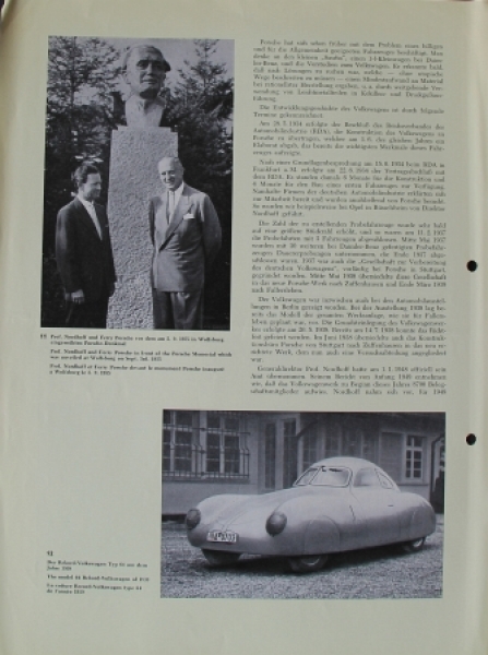 Porsche Modelprogram 1963 "Automobil-Industrie" Carbrochure (8669)