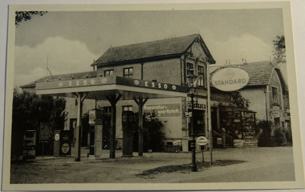 Esso Standard Tankstelle 1948 Postkarte (2968)