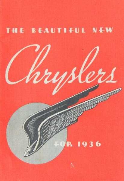 Chrysler Modelprogram 1936 Carbrochure (8717)