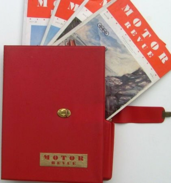 "Motor-Revue" Publishing-Organizer plastic 1955 (6262)