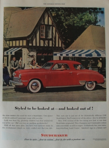 "Saturday Evening Post" American Society-Magazine 1948 (8769)