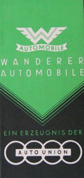 Wanderer Cars Modelprogram 1937 Carbrochure (8772)