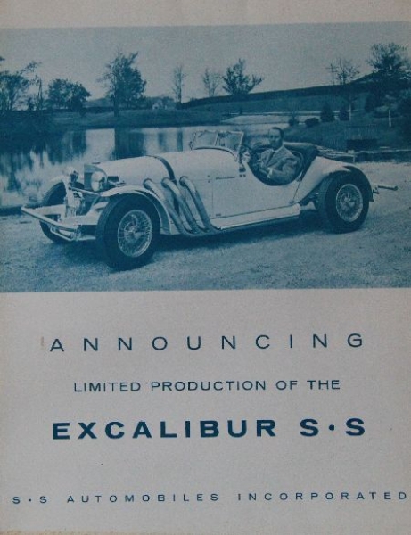 Excalibur SS Modelprogram 1966 Carbrochure (8803)