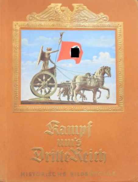 Altona Cigarettes "Kampf um's Dritte Reich" Military-Scrapbook 1933 (9877)