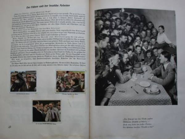Altona Cigarettes "Kampf um's Dritte Reich" Military-Scrapbook 1933 (9877)
