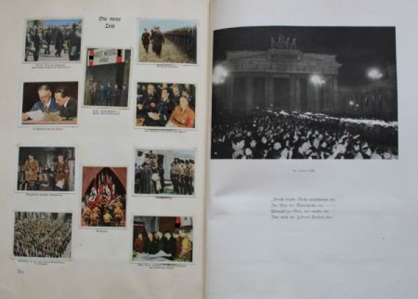 Altona Cigarettes "Kampf um's Dritte Reich" Military-Scrapbook 1933 (9877)