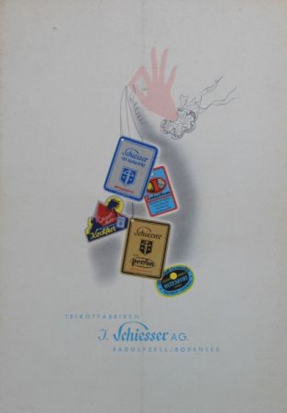 Christa "Aus einer uralten Truhe" Schiesser Trikotagenfabrik History 1952 (9913)